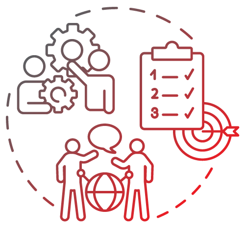 digital marketing accrual illustration