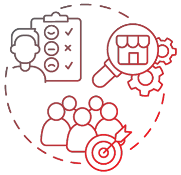 digital marketing planning illustration